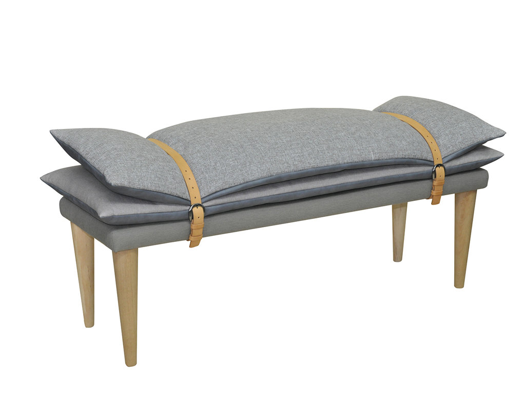 HappyBarok Gepolsterte Schlafzimmerbank Sato & Bewertungen | Wayfair.de